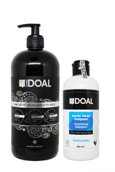Doal Keratin Bakım Sütü Siyah 1000 ml + İnce Telli Saçlar İçin Hacim Veren Şampuan 400 ml - 1