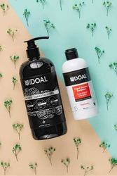 Doal Keratin Bakım Sütü Siyah 1000 ml + Yıpranmış Saçlar İçin Yoğun Onarıcı Şampuan 400 ml - 2