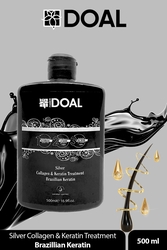 Doal - Doal Silver Brazillian Collagen & Keratin Içerikli Düzleştirici Brezilya Fönü Keratini 500 ml