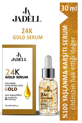 JADELL 24k Altın Göz ve Yüz Çevresi Bakım Serumu 30 ml - Thumbnail