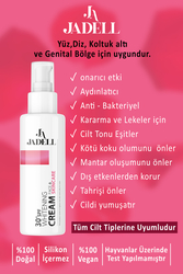 JADELL Genital Bölge Beyazlatıcı FACE & SKINCARE Koltuk Altı Diz Dirsek Kararma Karşıtı 30+SPF - Thumbnail