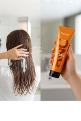 KARSEELL BNC Collagen Argan Onarıcı Hasarlı Saçlar için Saç Maskesi 160 ml - 2