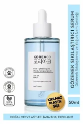 KOREACO Aha & Bha Canlandırıcı & Gözenek Sıkılaştırıcı Ve Nemlendirici (AHA%10-BHA%2) Ampoule - 1