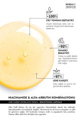 KOREACO Leke Karşıtı & Cilt Tonu Eşitleyen Aydınlatıcı Cildi Parlatan Ampul - 2