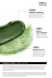 KOREACO Matcha Mucize Bubble Clay Yüz Maskesi | Gözenek Temizleyici Yenileyici Köpüren Yüz Maskesi 100 ml - 2