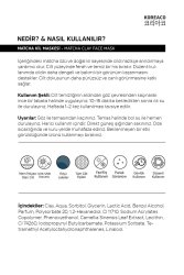 KOREACO Matcha Mucize Yüz Kil Maskesi | Pürüzsüzleştirici Arındırıcı Canlandırıcı 100 ml - 4