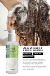 KOREACO Matcha Therapy Mucize Moisture Shampoo | Nemlendirici Yapılandırıcı Onarıcı Şampuan 250 ml - 4