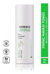 KOREACO Pirinç Mayası Beyazlatıcı Aydınlatıcı Leke Karşıtı Nemlendiri Tonik 150 ml - 1