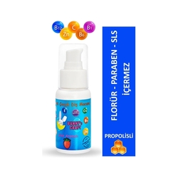 Lyra Professional - Lyra Professional Propolis Ve Doğal Çilek Aromalı Vitaminli Çocuk Diş Macunu 50 Ml