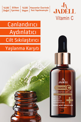 JADELL Vitamin C + Hyaluronic Acid Canlandırıcı&Aydınlatıcı Özellikli Yaşlanma Karşıtı Serum 30 ml - Thumbnail