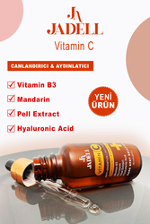 JADELL Vitamin C + Hyaluronic Acid Canlandırıcı&Aydınlatıcı Özellikli Yaşlanma Karşıtı Serum 30 ml - Thumbnail